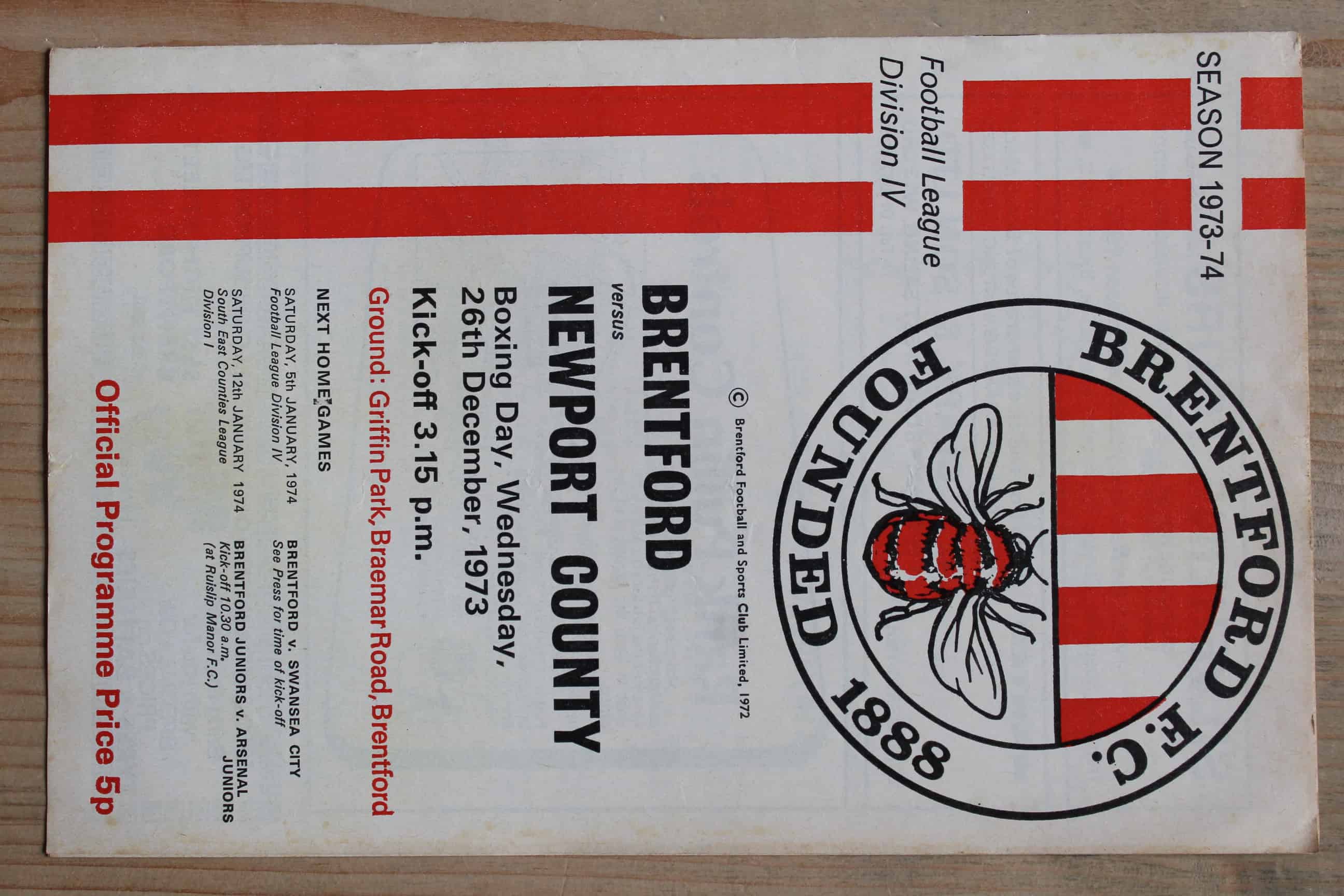 Brentford FC v Newport County